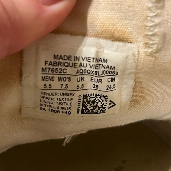 Converse original Chuck Taylor Allstars size 7.5 - Picture 4 of 5